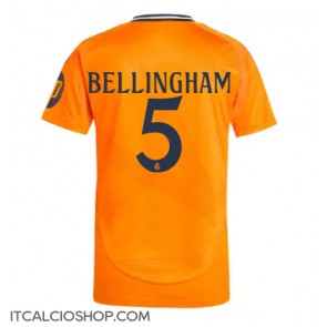 Real Madrid Jude Bellingham #5 Seconda Maglia 2024-25 Manica Corta